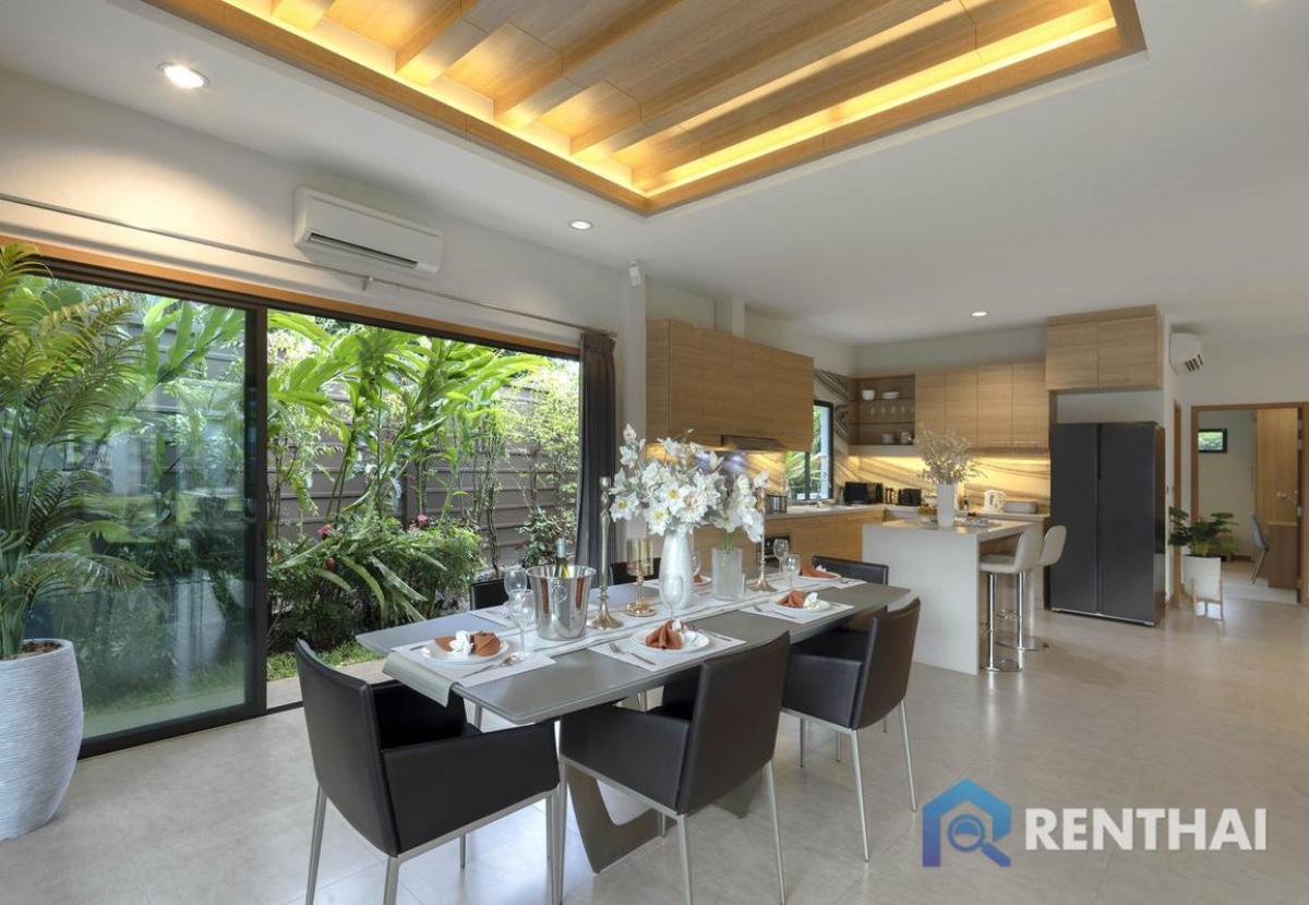 ให้เช่าบ้านพัทยา บางแสน ชลบุรี สัตหีบ : สำหรับ เช่า บ้าน 3 ห้องนอน ที่ ห้วยใหญ่