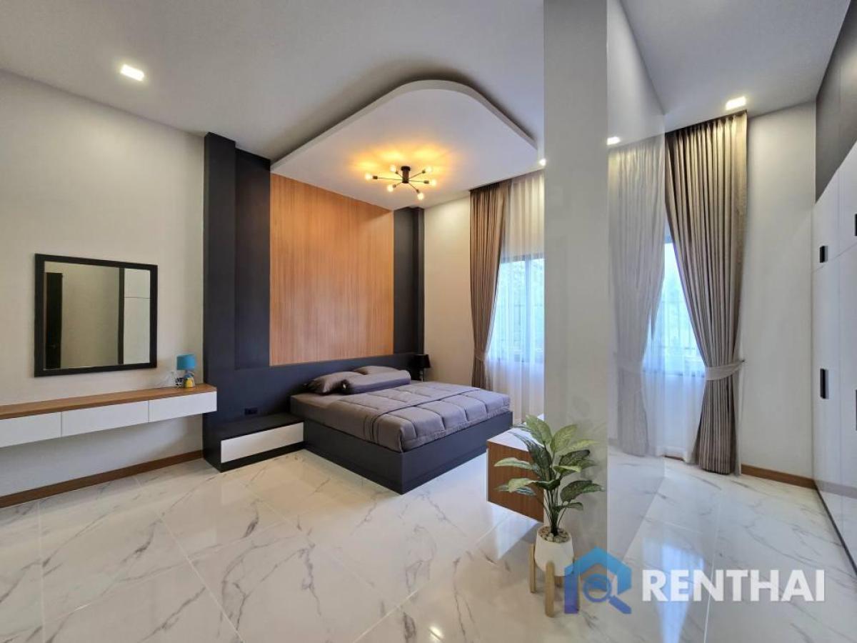 For SaleHousePattaya, Bangsaen, Chonburi : New Nordic Style Pool Villa