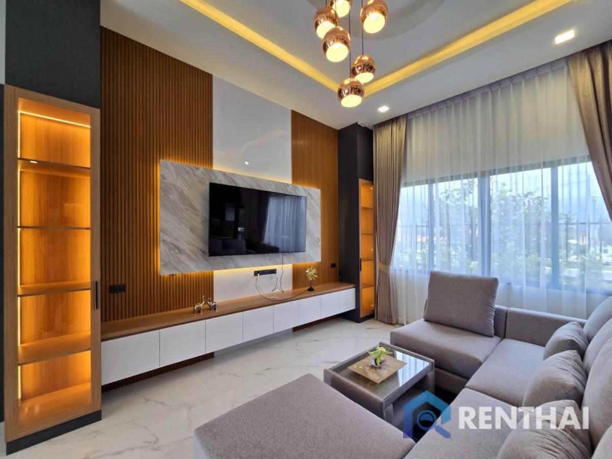 For SaleHousePattaya, Bangsaen, Chonburi : New Nordic Style Pool Villa