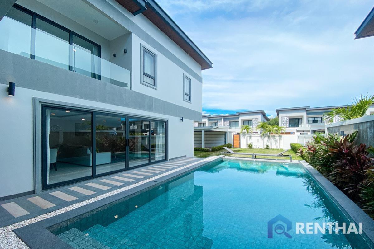 For SaleHousePattaya, Bangsaen, Chonburi : Serenity Jomtien Villas