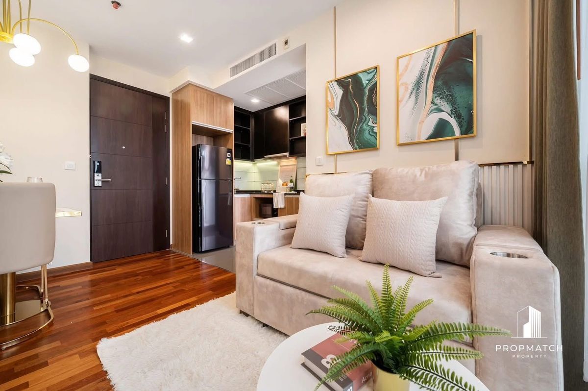 ขายคอนโดราชเทวี พญาไท : Siam Living | Wish Signature @ Midtown | South View 1-Bed 5.99 MB Tel.0984628898