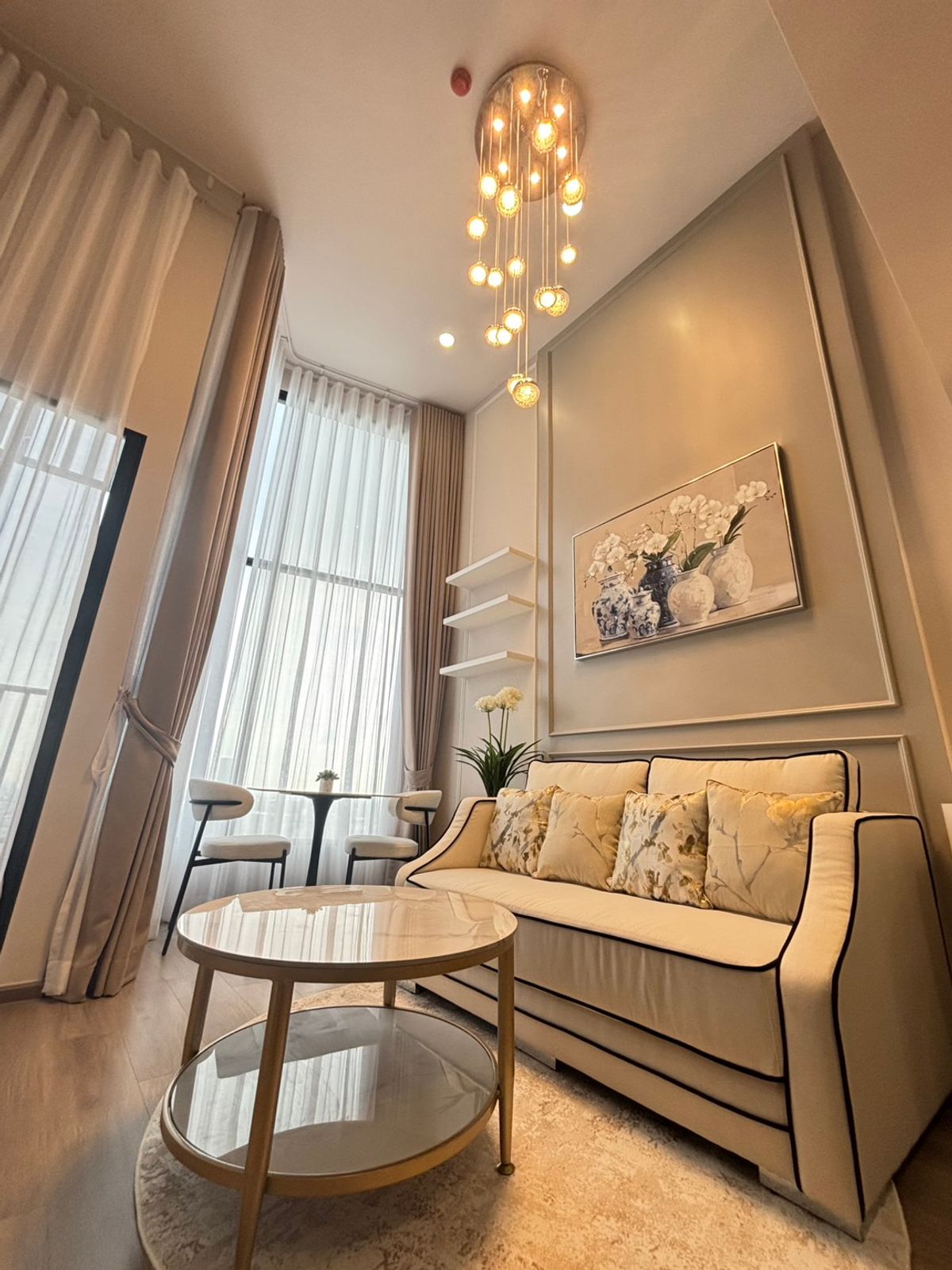 ให้เช่าคอนโดอ่อนนุช อุดมสุข : 🌟 Rare Unit!🌟 KnightsBridge Space Sukhumvit–Rama 4 ✨ Luxury Duplex | Fully Furnished | Ready to move in