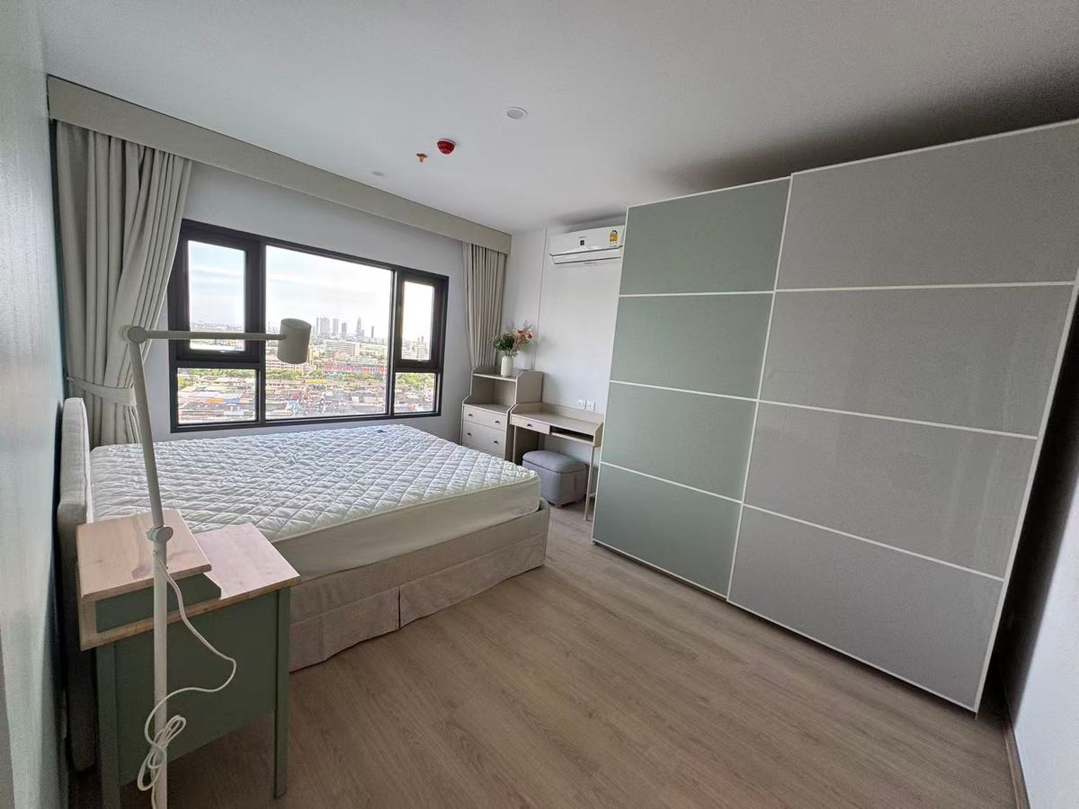 For RentCondoKhlongtoei, Kluaynamthai : Life Rama 4 - Asoke 2-bedrooms for rent,face south and riverview condo.37K thb!