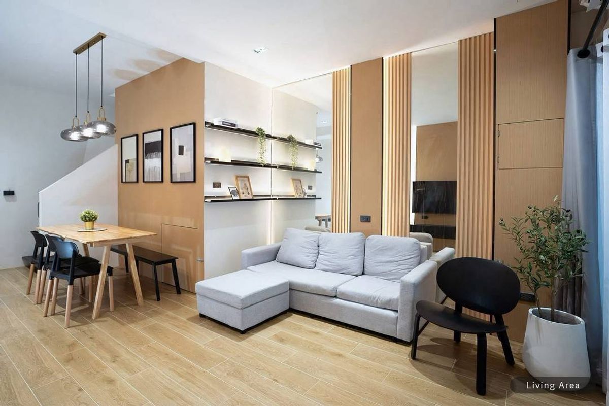 ให้เช่าทาวน์โฮมรัชดา ห้วยขวาง : ทาวน์เฮ้าส์ให้เช่า 📍 Baan Yu Charoen 29 📍 3 ห้องนอน 2 ห้องน้ำ เฟอร์นิเจอร์ และ เครื่องใช้ไฟฟ้าครบ 