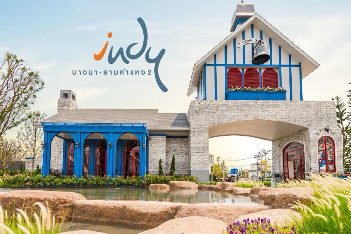 ขายทาวน์โฮมบางนา แบริ่ง ลาซาล : 🔥ForSale 🔥 Indy บางนา- รามคำแหง2 • ใกล้เมกะ บางนา ‼️ ตรงข้ามนานาชาติ Dulwich⚡️ราคาพิเศษ** Duplex  ✅ บ้านติดสวนและคลับเฮาส์ | สภาพดีมาก**