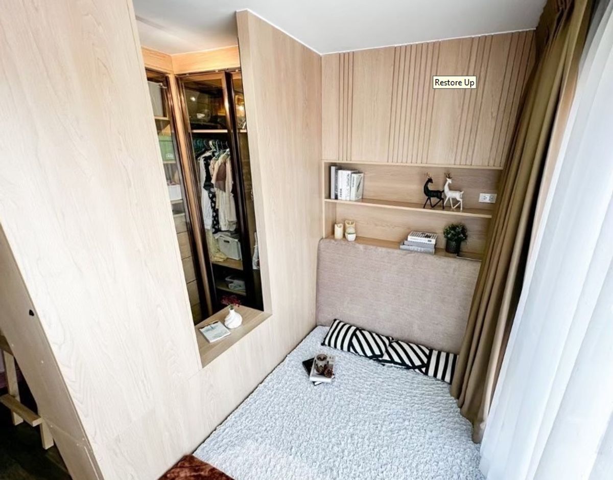 For SaleCondoLadprao, Central Ladprao : Life Ladprao Valley 35 sq.m., 19th floor, Chatuchak Park view