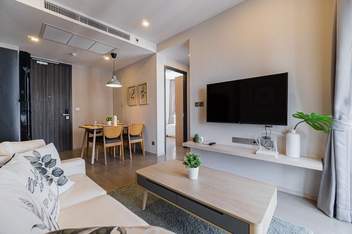 For RentCondoSukhumvit, Asoke, Thonglor : [Rent] Ashton Asoke, 2 bedrooms, 1 bathroom 46 SQM, 23rd floor
