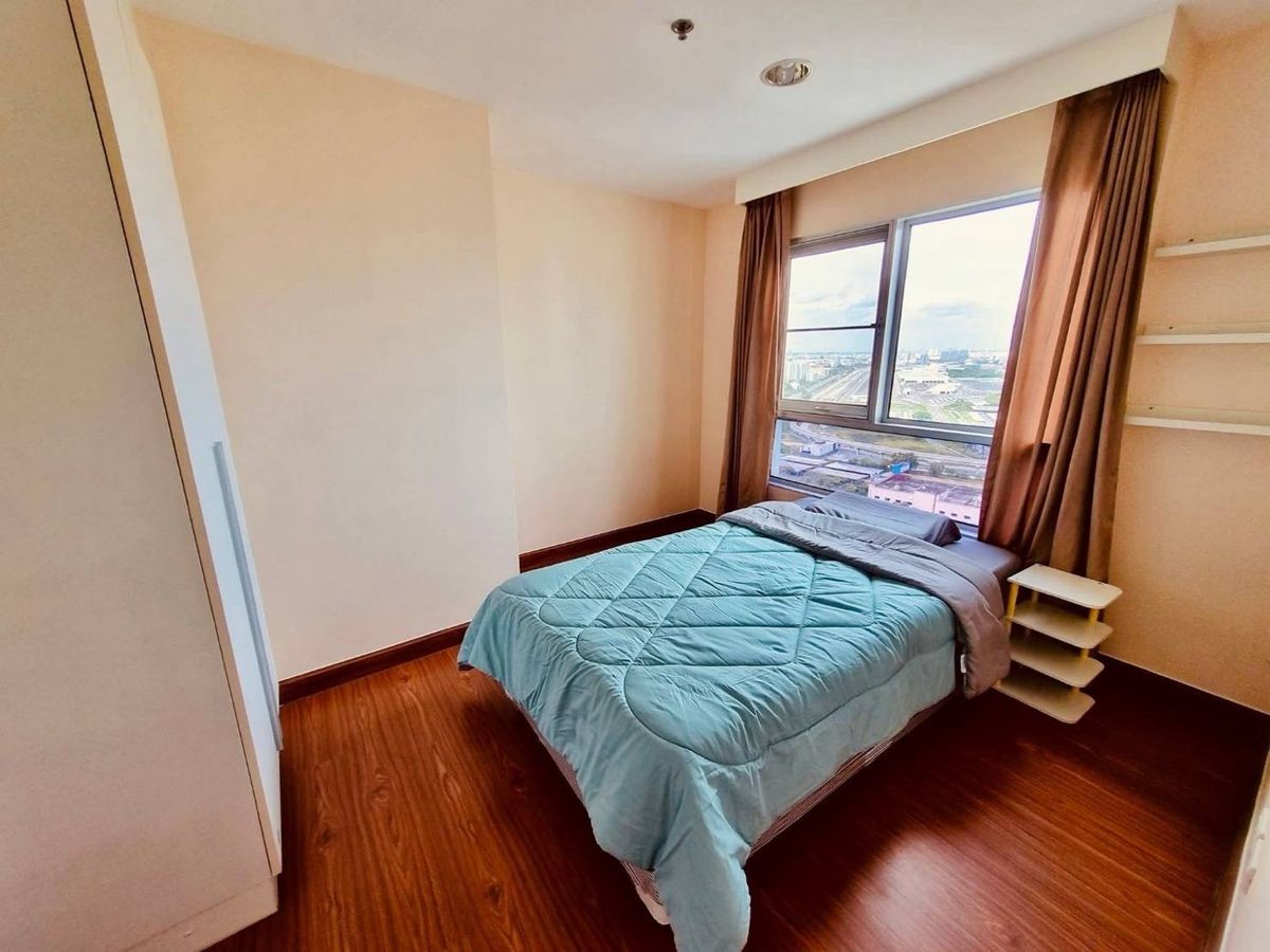 For RentCondoRama9, Petchburi, RCA : Belle Grand Rama 9, Building A, Floor 20, Open City View, Size 101.00 sq.m., 3 Bedrooms, 2 Bathrooms, 50,000 baht