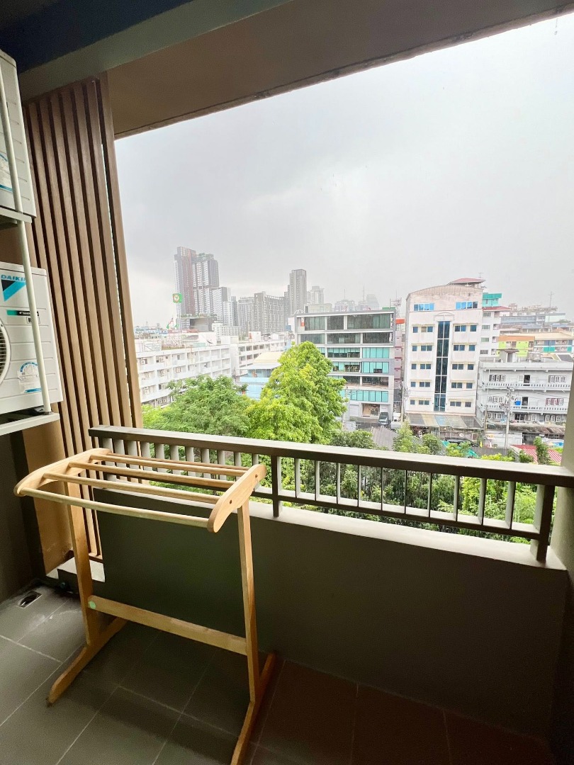 For RentCondoRatchadapisek, Huaikwang, Suttisan : 🔥For urgent rent🔥Metro Luxe Ratchada, beautiful room, as advertised, fully furnished, near MRT❗