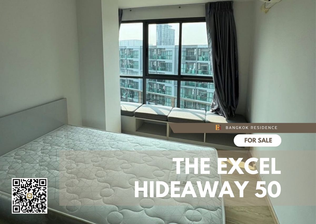 ขายคอนโดอ่อนนุช อุดมสุข : ขาย📍The Excel Hideaway🏢ห้องมุม ชั้นบนสุด ตกแต่งครบ ราคาดีที่สุดในโครงการ by Faii