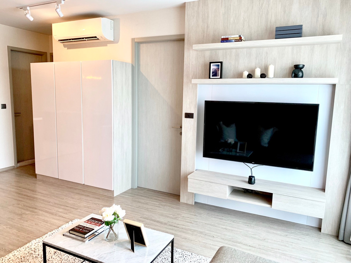 For RentCondoSukhumvit, Asoke, Thonglor : ✨ GT16139 | Condo Rhythm Ekkamai, convenient travel, near BTS, there is a shuttle, beautiful room, fully furnished!!