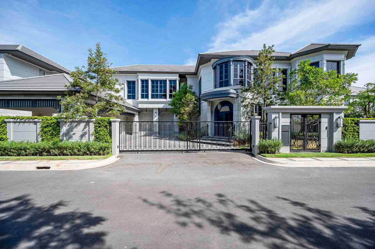 ให้เช่าบ้านพัฒนาการ ศรีนครินทร์ : บ้านเดี่ยวให้เช่า 📍 Narasiri Krungthep Kreetha 📍 5 ห้องนอน 6 ห้องน้ำ เฟอร์นิเจอร์ และ เครื่องใช้ไฟฟ้าครบ 