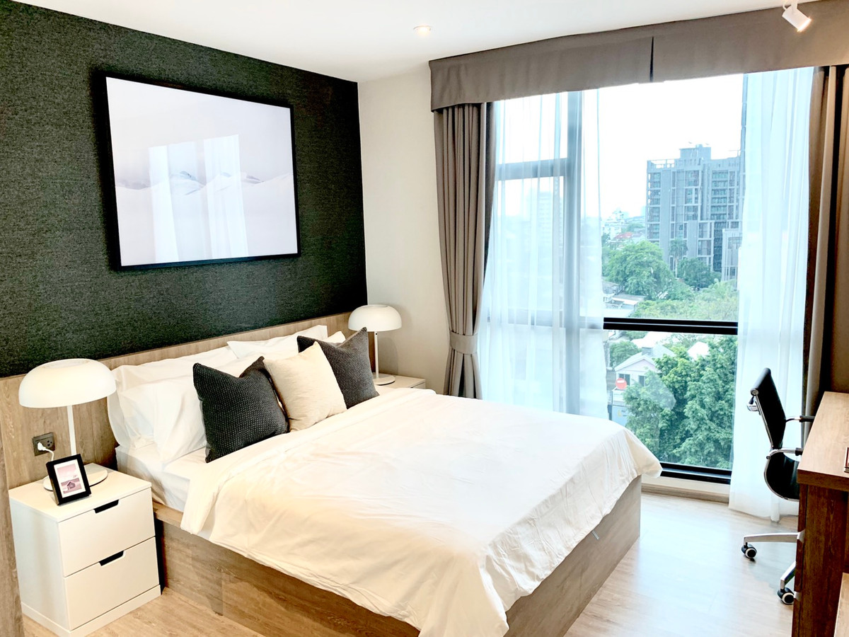 For RentCondoSukhumvit, Asoke, Thonglor : ✨ GT16139 | Condo Rhythm Ekkamai, convenient travel, near BTS, there is a shuttle, beautiful room, fully furnished!!