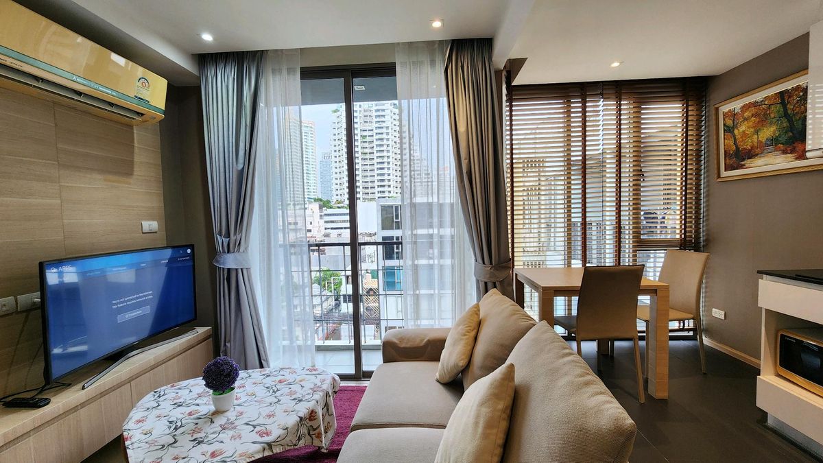 ให้เช่าคอนโดสีลม ศาลาแดง บางรัก : Klass Silom | 1ห้องนอน ให้เช่า สภาพดี  แต่งสวย ทำเลดี ใจกลางสีลม