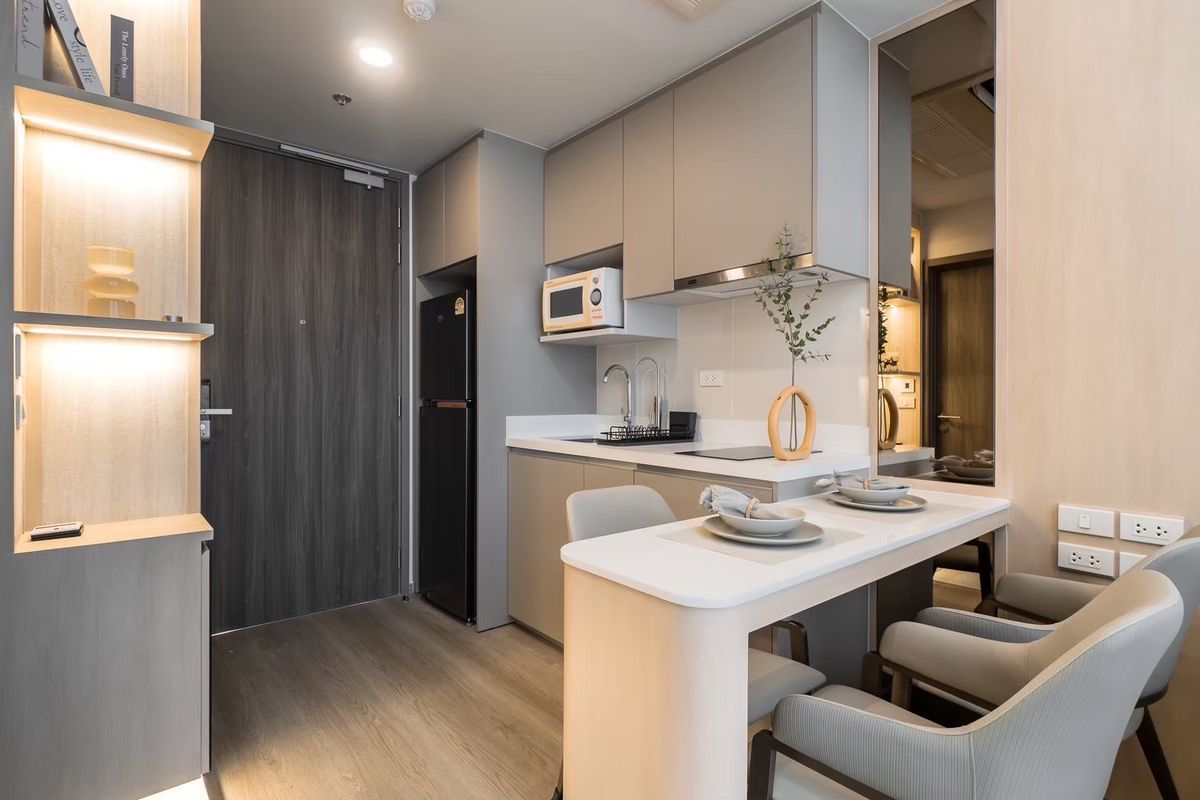 ให้เช่าคอนโดบางนา แบริ่ง ลาซาล : ปล่อยเช่า  Whizdom The Forestias  ตำแหน่งหายาก วิวสวยมาก Tree Top View เห็นป่าส่วนกลางของโครงการ