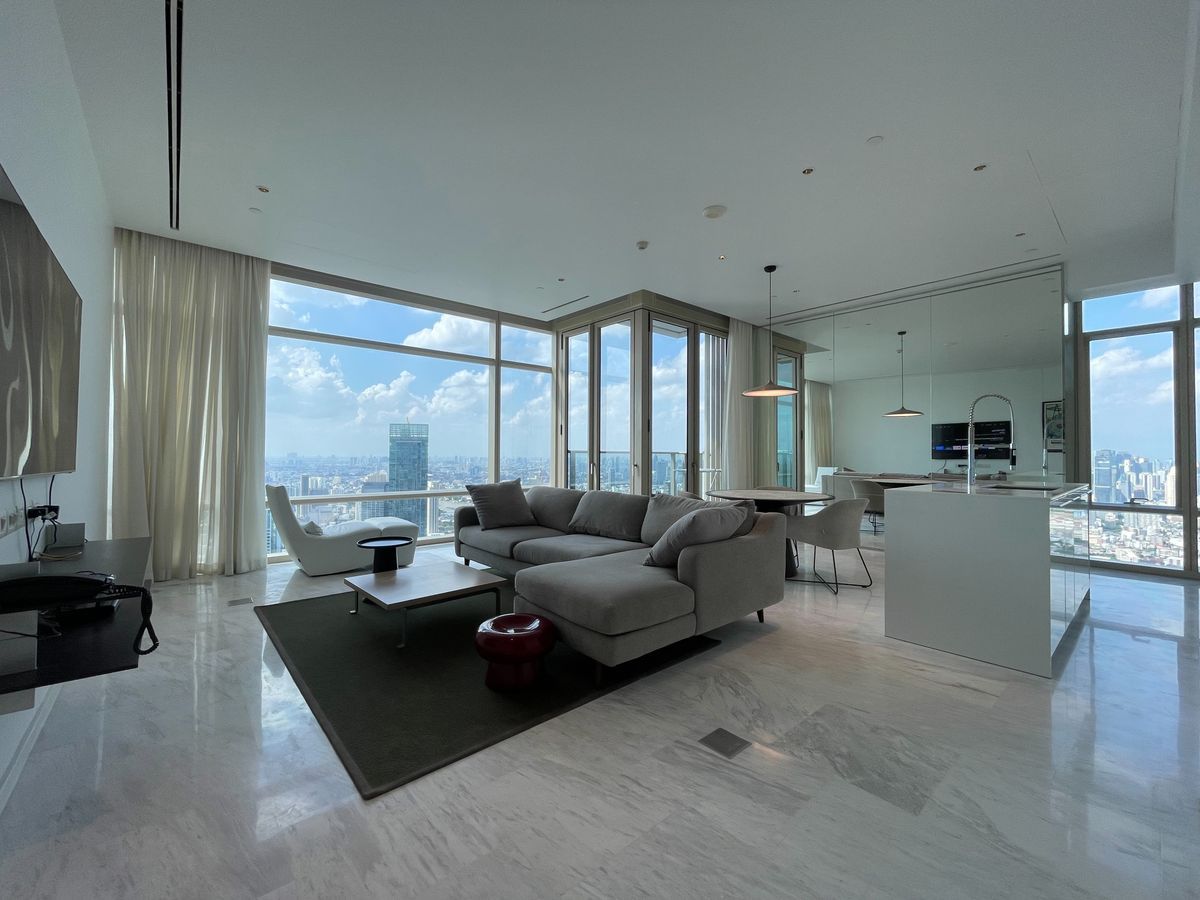 ให้เช่าคอนโดสาทร นราธิวาส : Condo For Rent 2 Bedroom at Chao Phraya River I Four Seasons Private Residences Bangkok