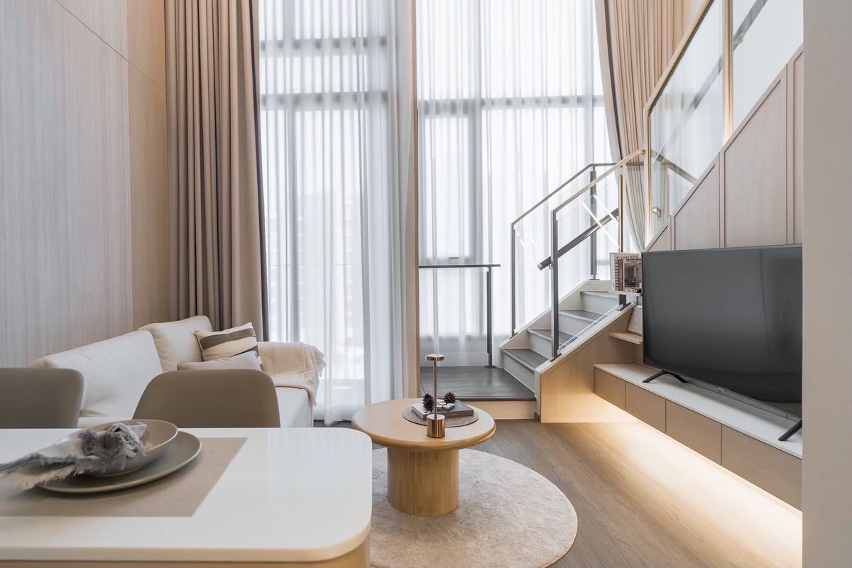 ให้เช่าคอนโดบางนา แบริ่ง ลาซาล : ปล่อยเช่า  Whizdom The Forestias  ตำแหน่งหายาก วิวสวยมาก Tree Top View เห็นป่าส่วนกลางของโครงการ