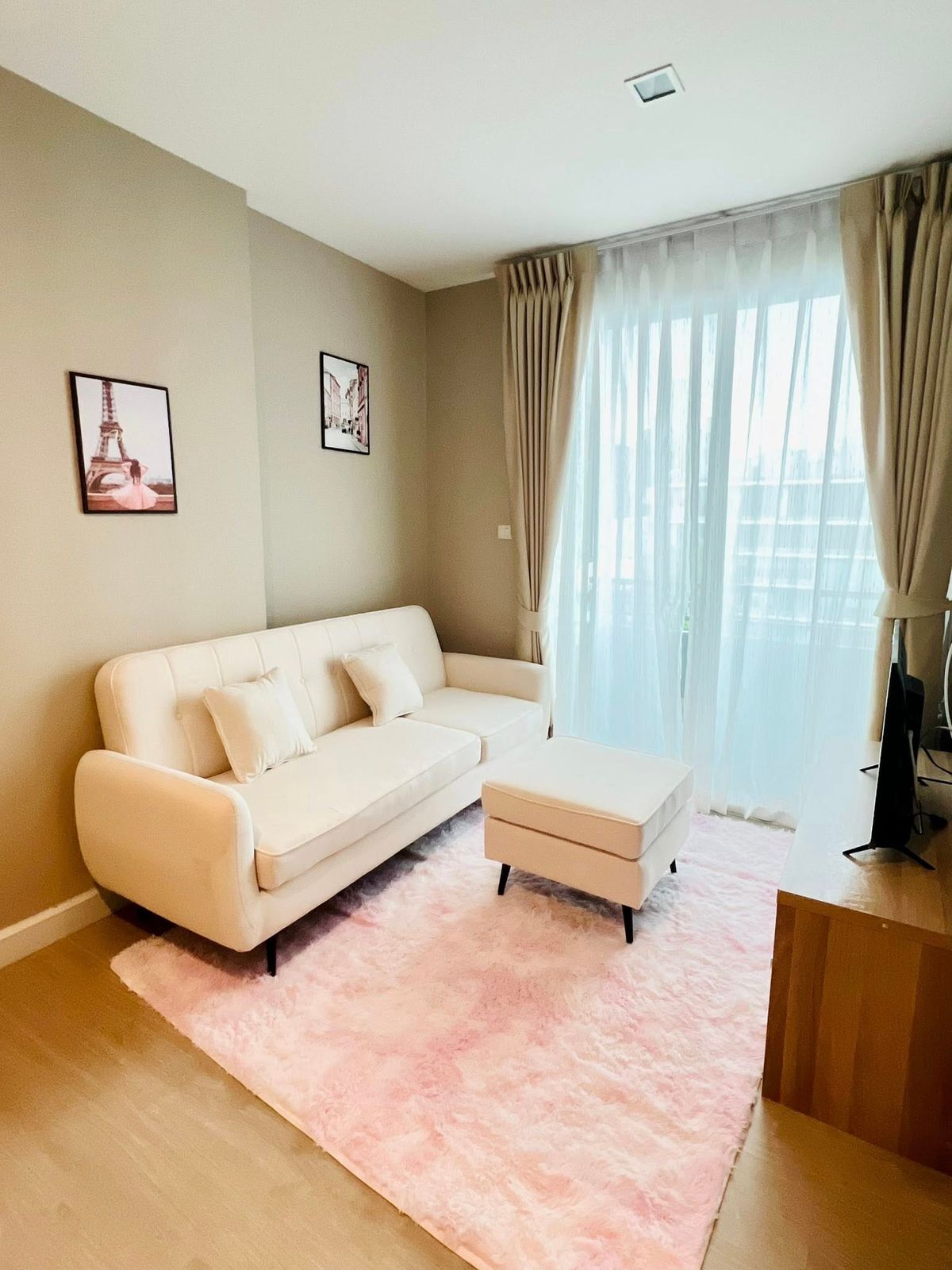 ให้เช่าคอนโดรัชดา ห้วยขวาง : RC091525 For rent, Condo Metro Luxe Ratchada, fully furnished, near MRT 