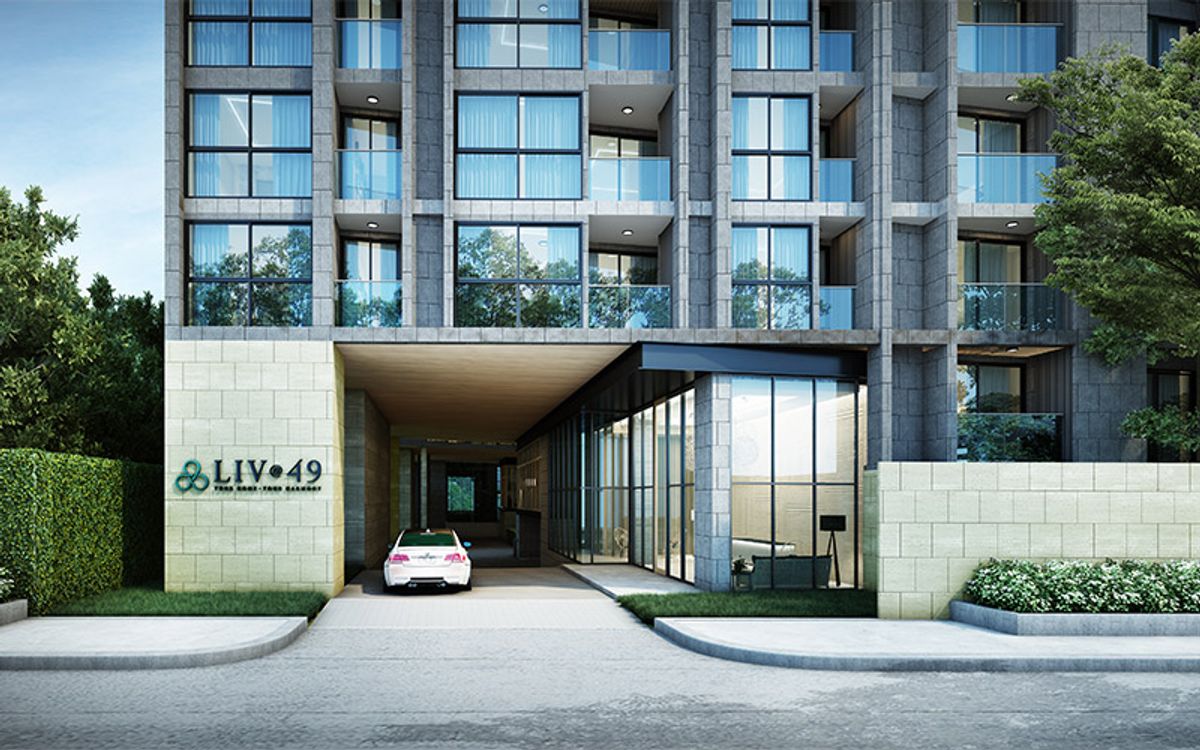 For SaleCondoSukhumvit, Asoke, Thonglor : Selling with 1 bedroom tenant 7.7 million Liv@49 Sukhumvit 49