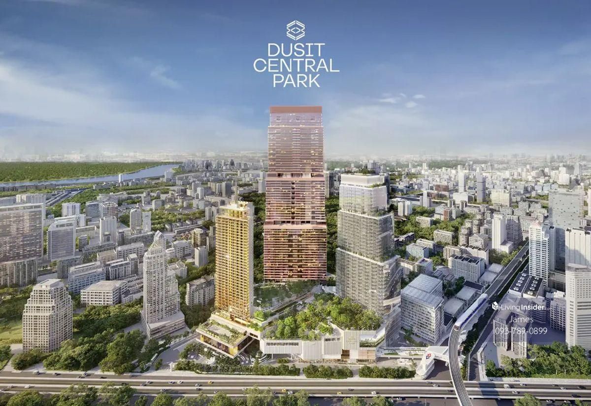 ขายดาวน์คอนโดสีลม ศาลาแดง บางรัก : ด่วน (ขายดาวน์) Dusit Residences and Dusit Parkside (2Bed 2Bath118SQM.)