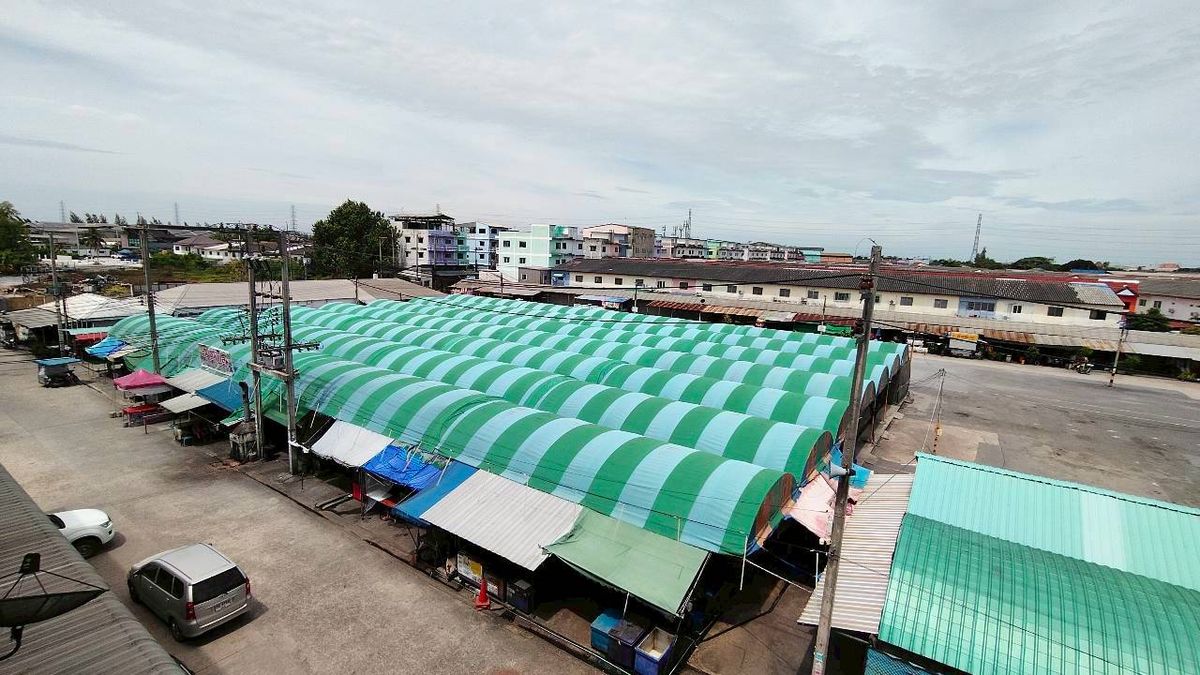 For SaleShop HouseMahachai Samut Sakhon : For Sale: 3.5-Storey Commercial Building – Baan Fahsai