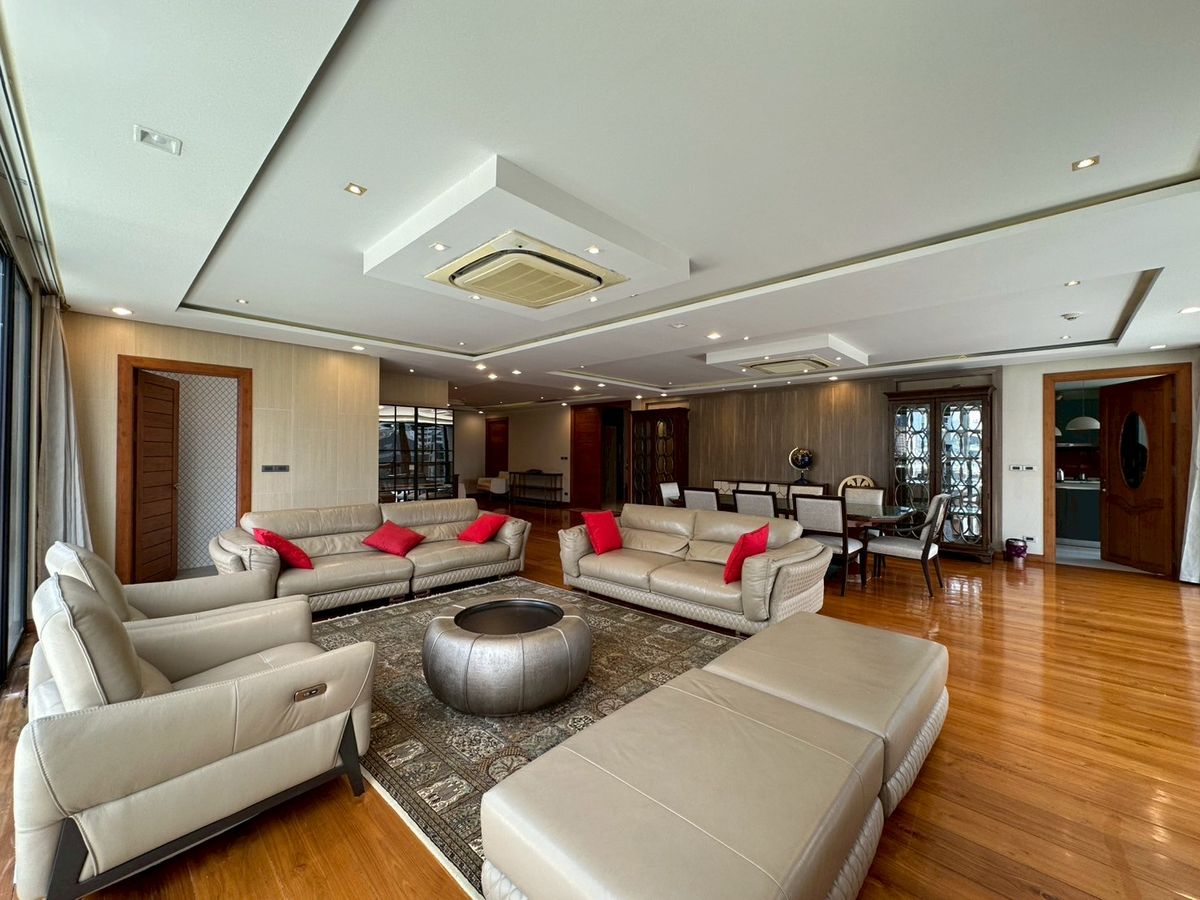 For RentSukhumvit, Asoke, Thonglor : 📢👇 Condo for Rent Penthouse 3 Bedrooms, Sukhumvit Asoke, big room, modern style, good view near the mall near BTS Asoke
