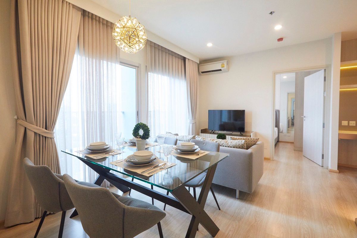 ให้เช่าคอนโดรัชดา ห้วยขวาง : ✨Condo for Rent : Noble Revolve 1 (AP-02) ( line : @condo91 )