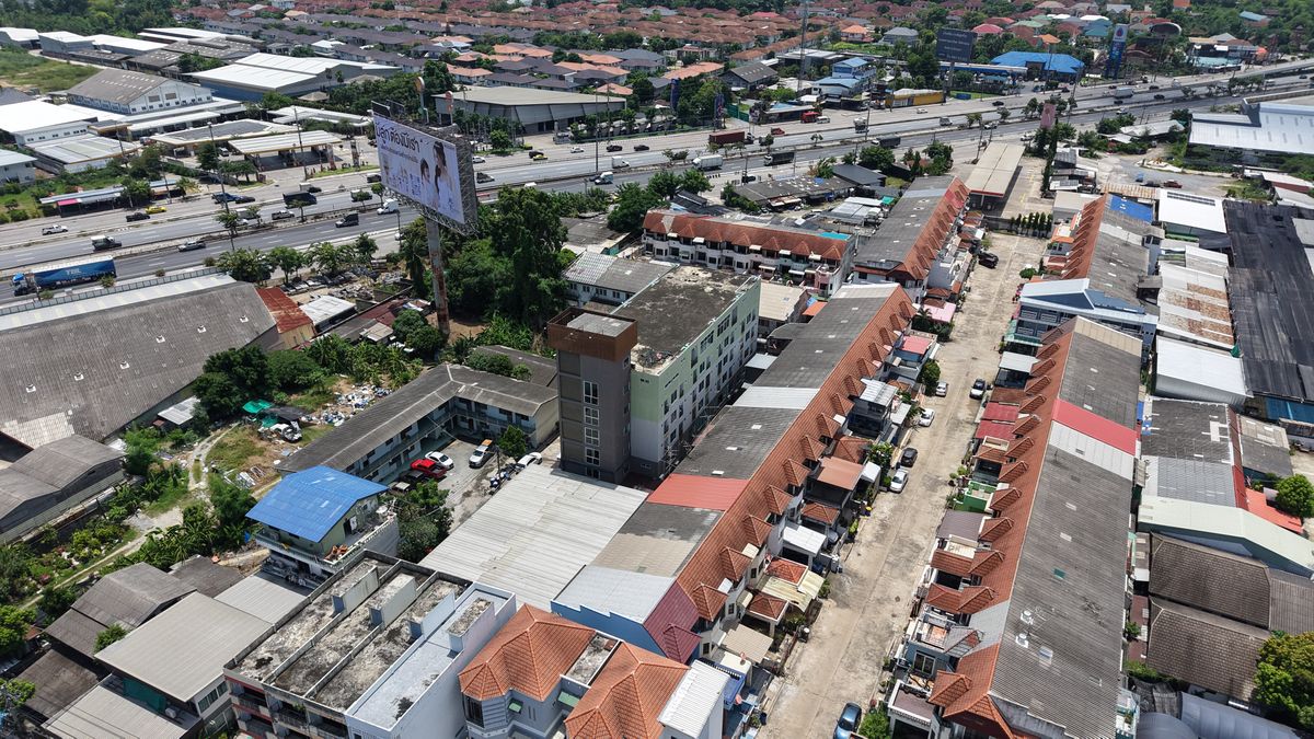 ขายสำนักงานนนทบุรี บางใหญ่ บางบัวทอง :  ขายด่วน! อพาร์ตเมนต์ 6 ชั้น บางใหญ่ บางคูรัด รายได้ 400k/เดือน | Yield 8% | พร้อมผู้เช่า