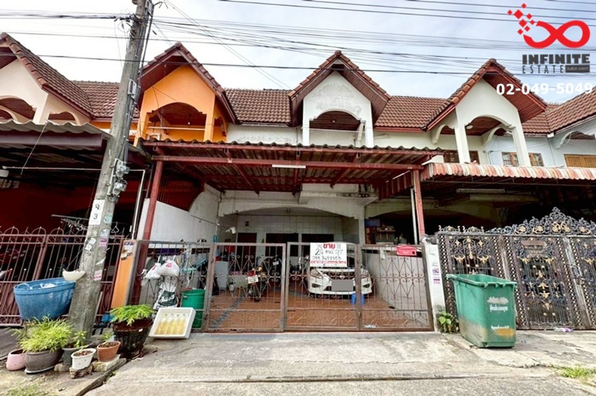 For SaleTownhomeChokchai 4, Ladprao 71, Ladprao 48, : 2 -story townhouse for sale, 24 sq.w., social work, 14 Nak Niwat, Lat Phrao, near Chalong Rat Expressway