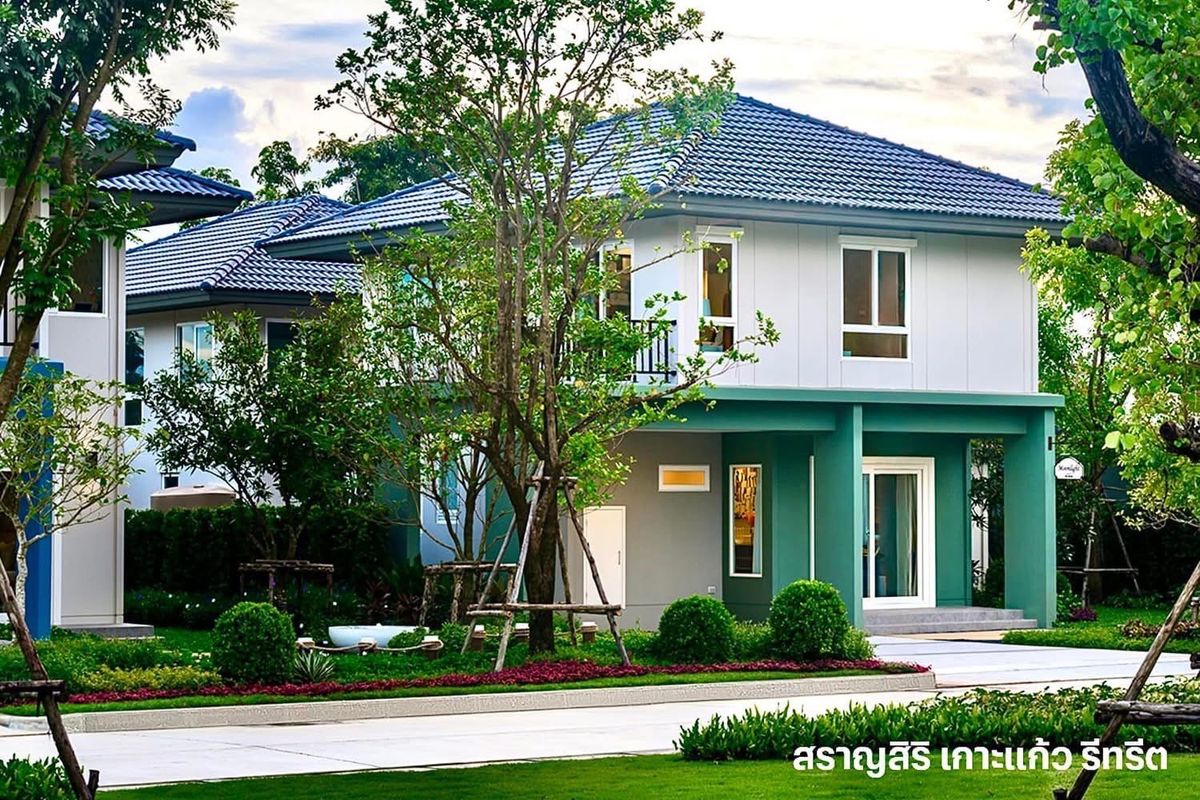 ขายดาวน์บ้านภูเก็ต : ขายดาวน์200,000 สราญสิริเกาะแก้ว รีทรีต ภูเก็ต