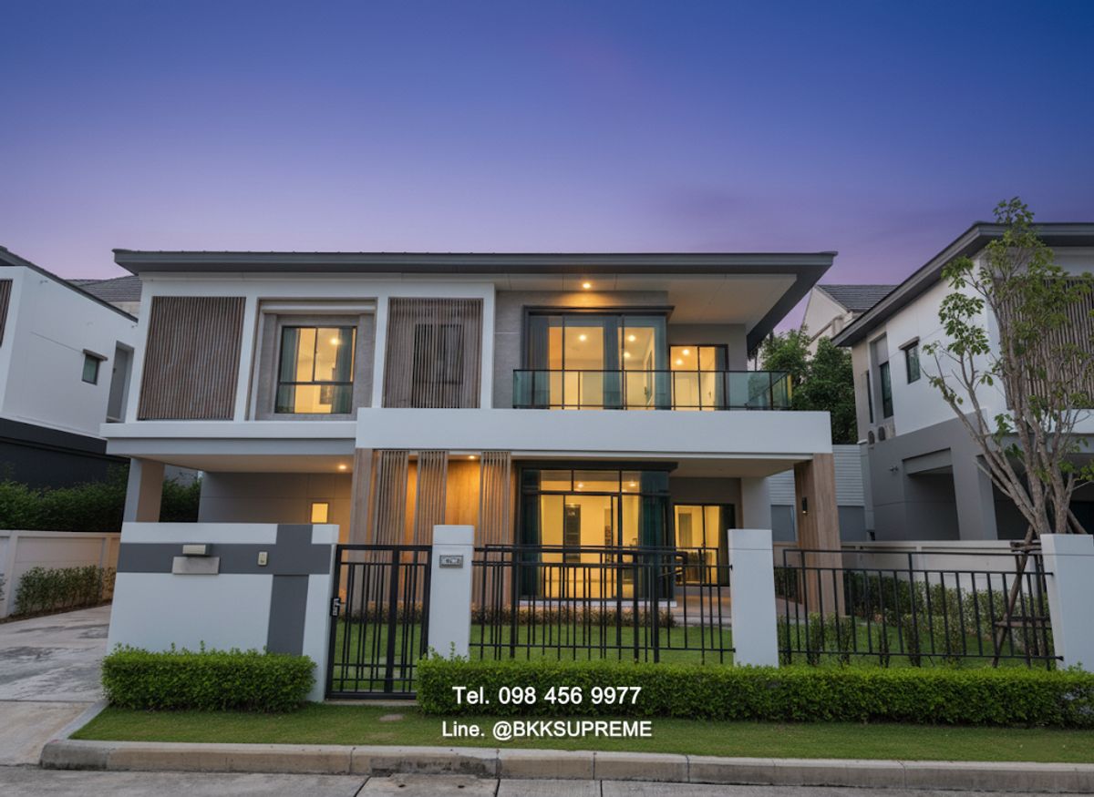 For RentHouseVipawadee, Don Mueang, Lak Si : (Rental) ** New luxury house with Bangkok Boulevard Don Mueang-Chaeng Watthana ** Bangkok Boulevard Donmueang-Chaengwatthana
