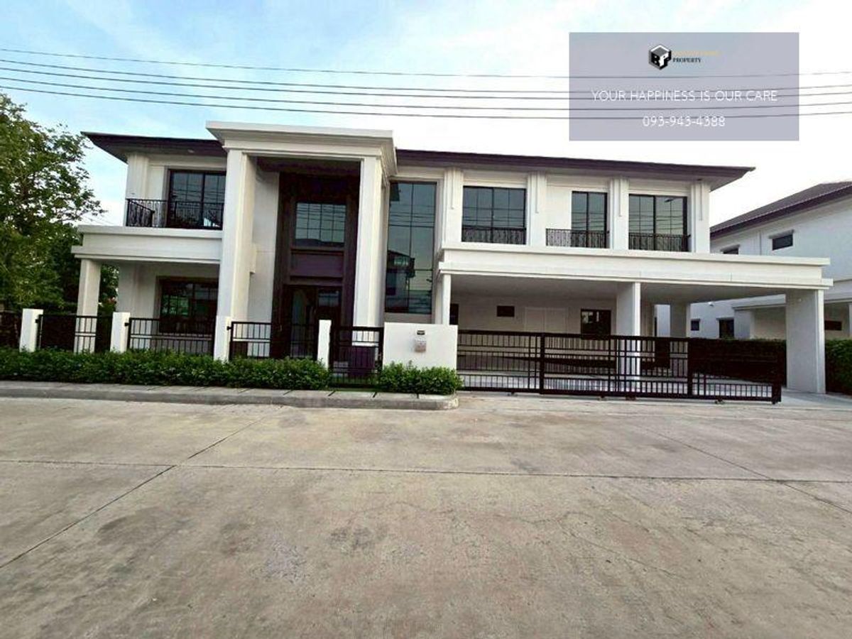 For SaleHouseLadkrabang, Suwannaphum Airport : Setthasiri Bangna-suvarnabhumi | Luxury houses are ready to move in. #2025090811786