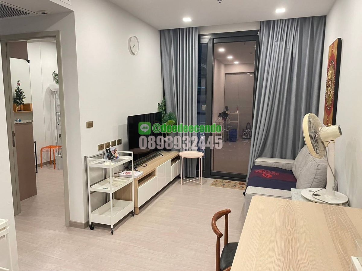 For RentCondoRama9, Petchburi, RCA : Rent 2bed 55sqm Condo BuildingA One9Five Asoke Rama9 Condo 35,000 baht