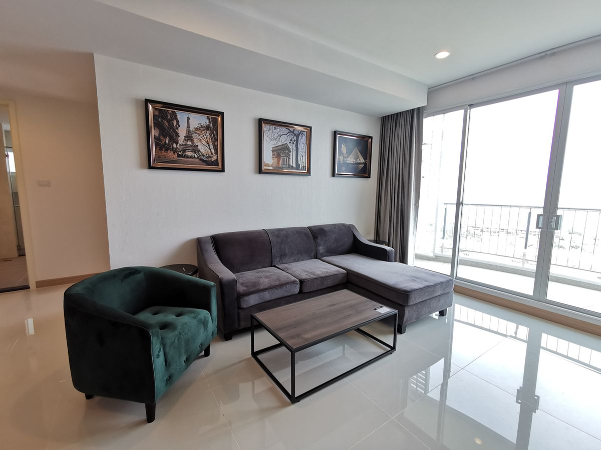 For RentCondoRama3 (Riverside),Satupadit :  Condo for rent Supalai Riva Grande Rama 3