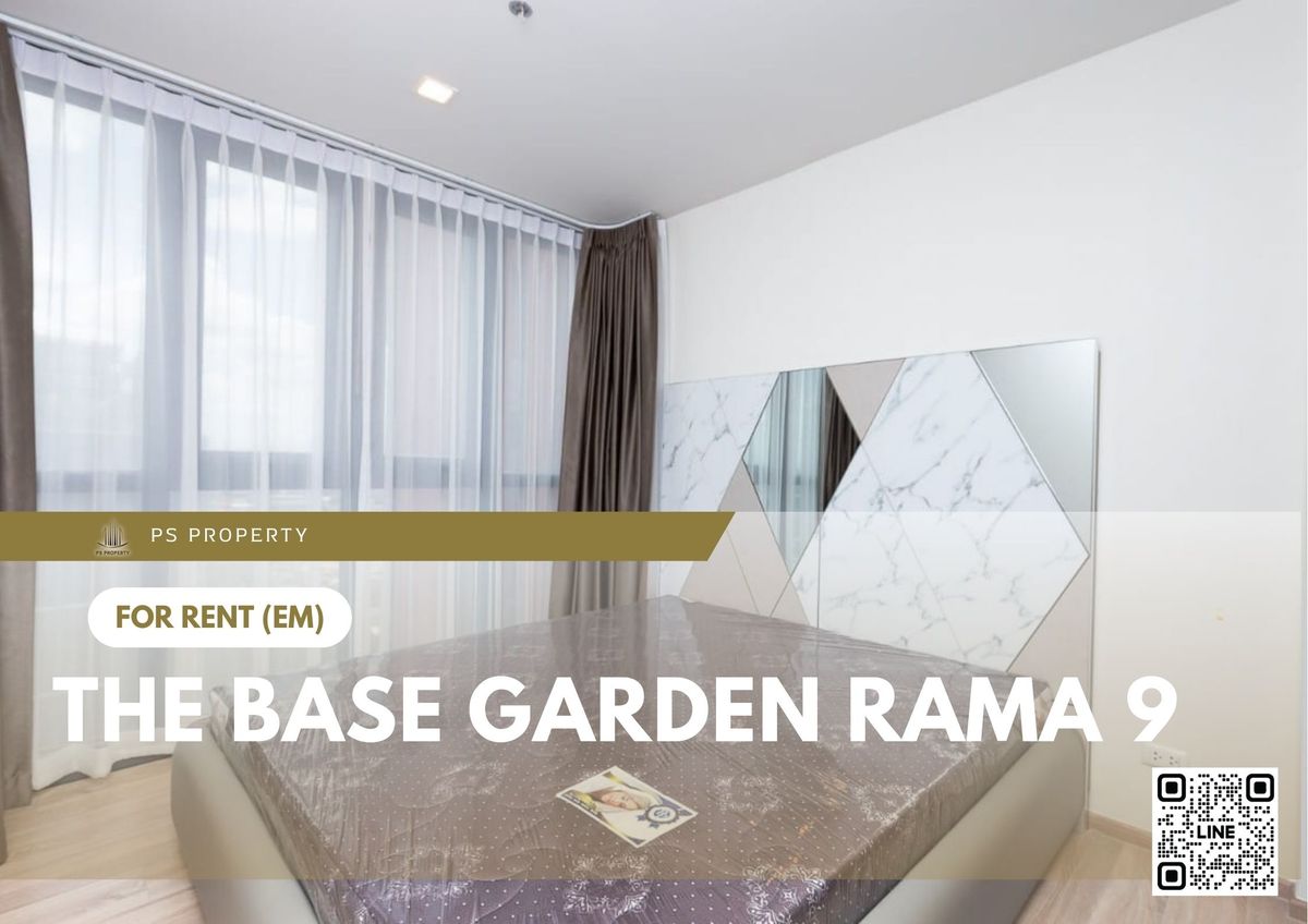 ให้เช่าคอนโดพระราม 9 เพชรบุรีตัดใหม่ RCA : ให้เช่า ✨ The Base Garden Rama 9 ✨ เฟอร์นิเจอร์ และ เครื่องใช้ไฟฟ้าครบ ใกล้ MRT พระราม 9