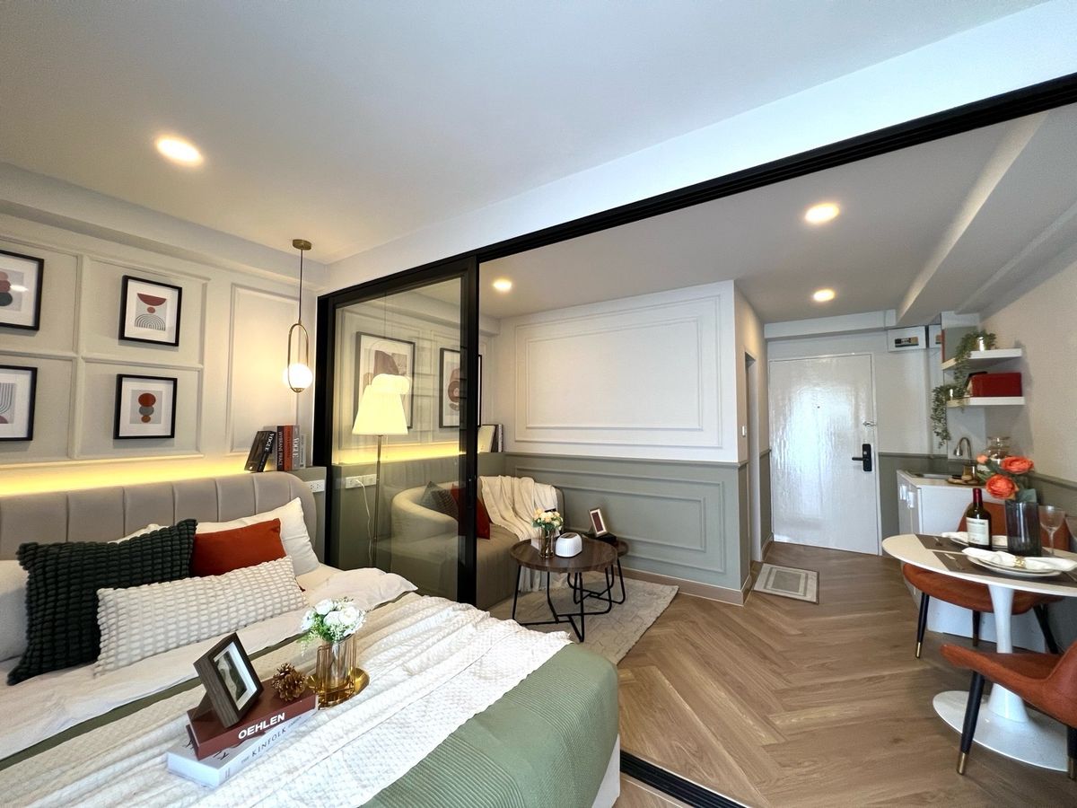 For RentCondoKasetsart, Ratchayothin : ✨ New renovated room for rent 14,000 ฿/month ✨ Near Central Ladprao