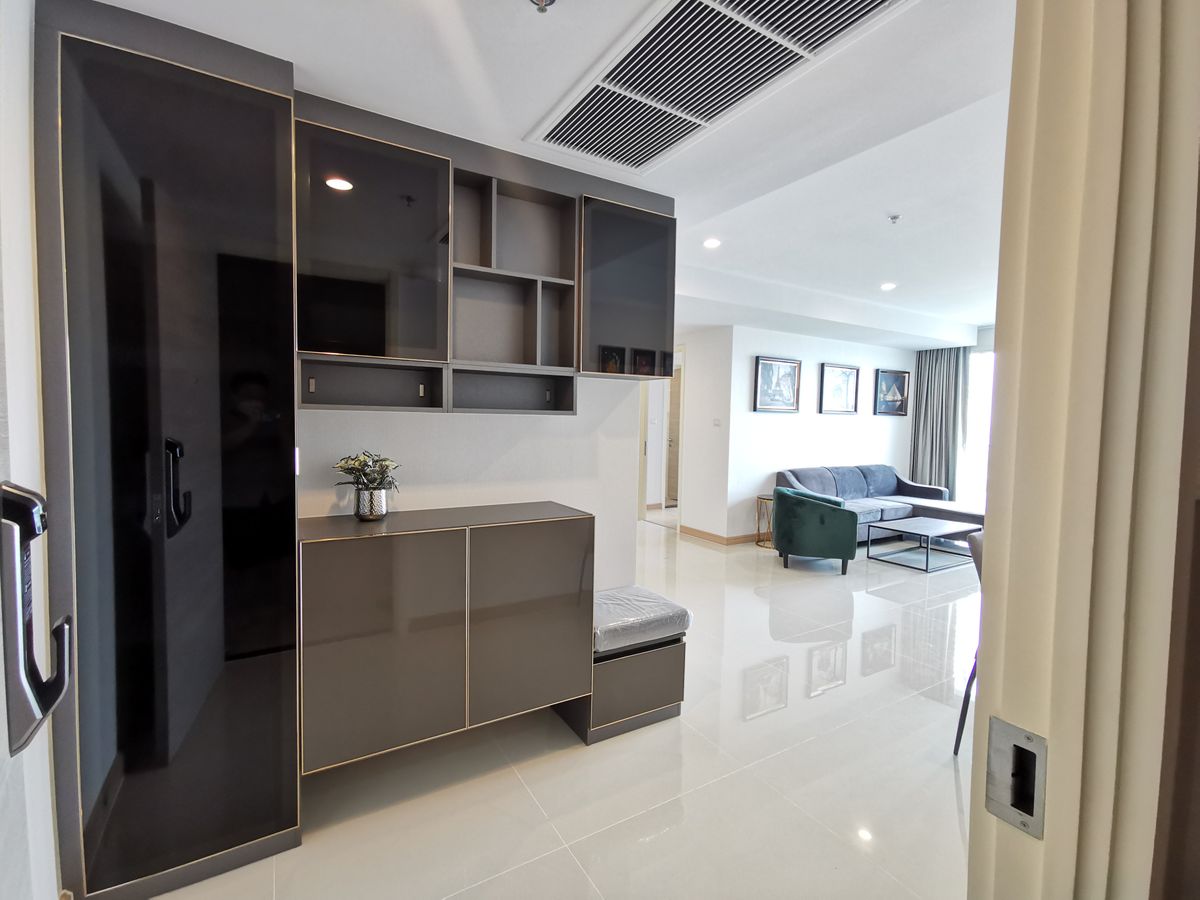For RentCondoRama3 (Riverside),Satupadit :  Condo for rent Supalai Riva Grande Rama 3