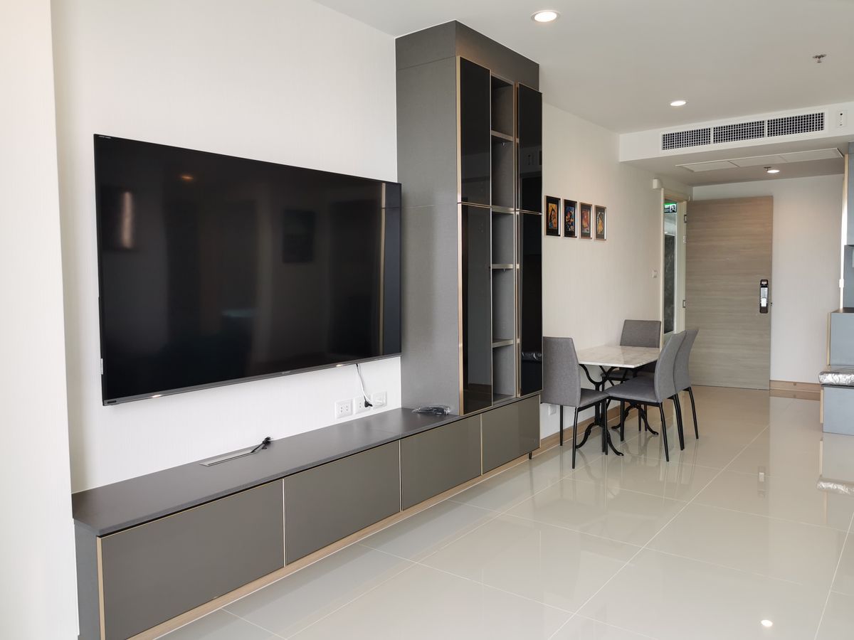 For RentCondoRama3 (Riverside),Satupadit :  Condo for rent Supalai Riva Grande Rama 3