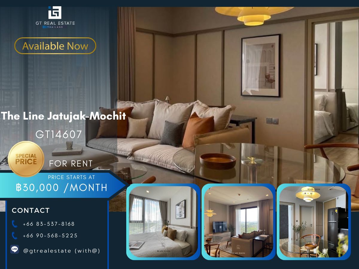For RentCondoSapankwai,Jatujak : The Line Jatujak-Mochit Condo is convenient to travel near the BTS Skytrain. There is a beautiful room shuttle, full furniture ready !!