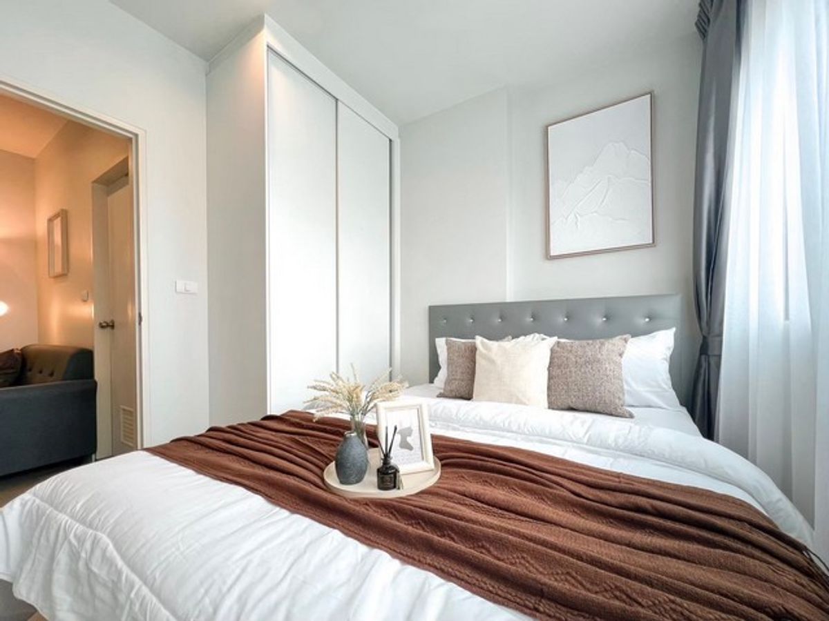 For RentCondoThaphra, Talat Phlu, Wutthakat : Rent Metro Sky Sathorn-Wutthakat, 22nd floor, size 28.18 sqm.