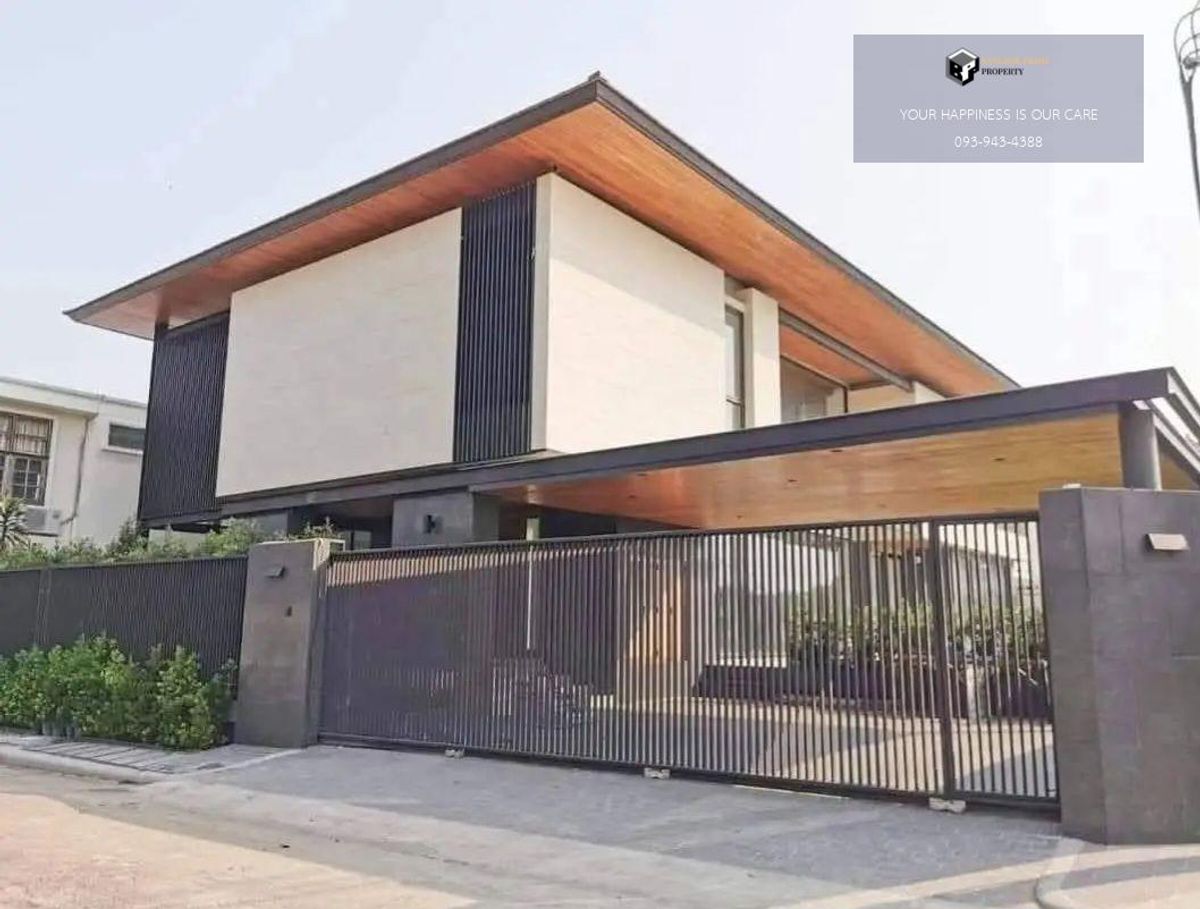 For SaleHouseBangna, Bearing, Lasalle : Evergreen Ville Bangna-TRAD | Single house, luxury, ready to move in #2025090911787