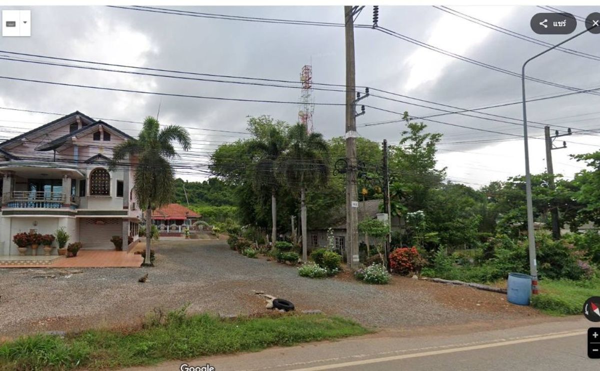 ขายที่ดินตราด : ขายบ้านพร้อมสวนยางพารา ทำเลทอง แหลมงอบ ตราด 13-0-59.8 ไร่ 