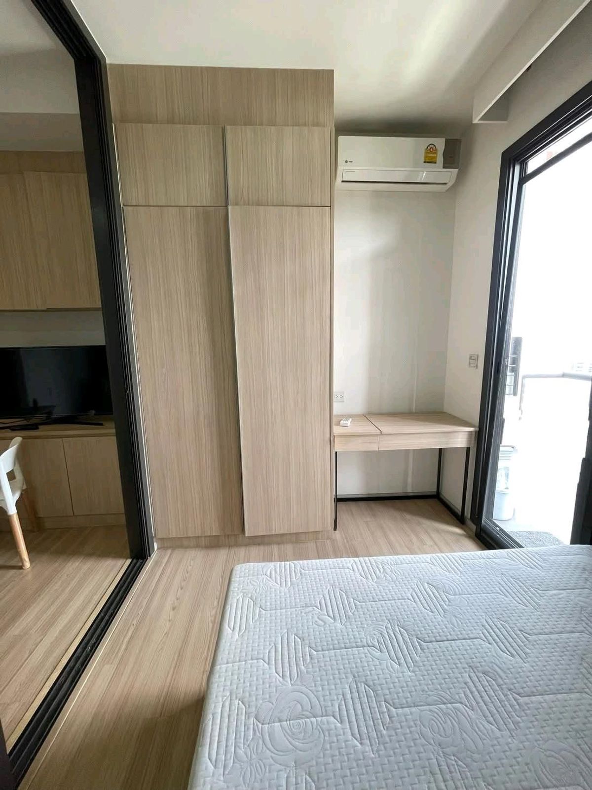 ให้เช่าคอนโดสะพานควาย จตุจักร : 🐶Pet Friendly 😽 M Jatujak 1bed1bath - High floor - Fully furnished - Un block view🌿