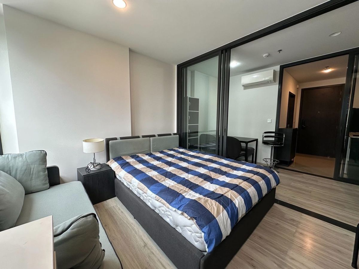 For RentCondoRatchadapisek, Huaikwang, Suttisan : For rent🔥🔥 XT Huai Khwang, newly renovated room, fully furnished, 7th floor