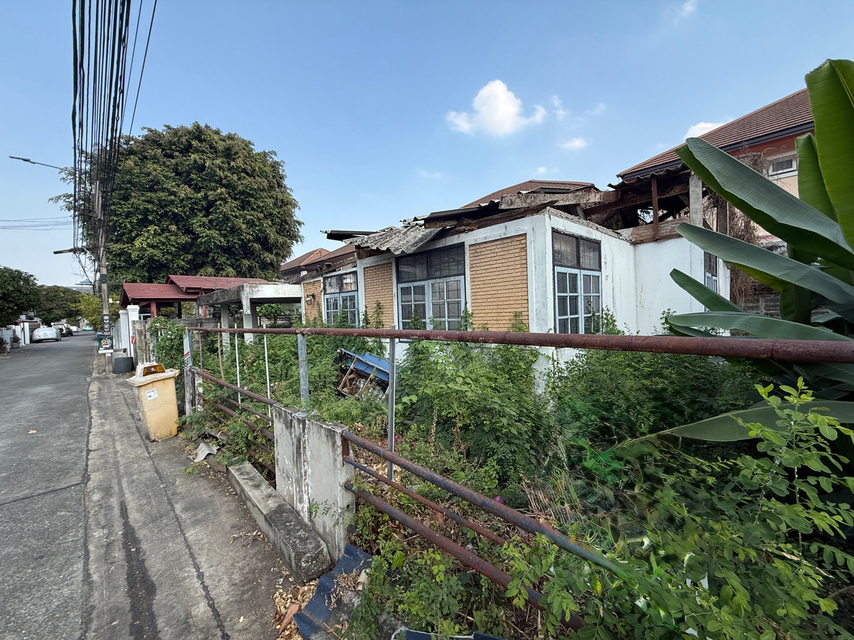 For SaleLandOnnut, Udomsuk : Land for sale, free house 52.5 sq.w. Soi Udom Suk 50 Sukhumvit 103