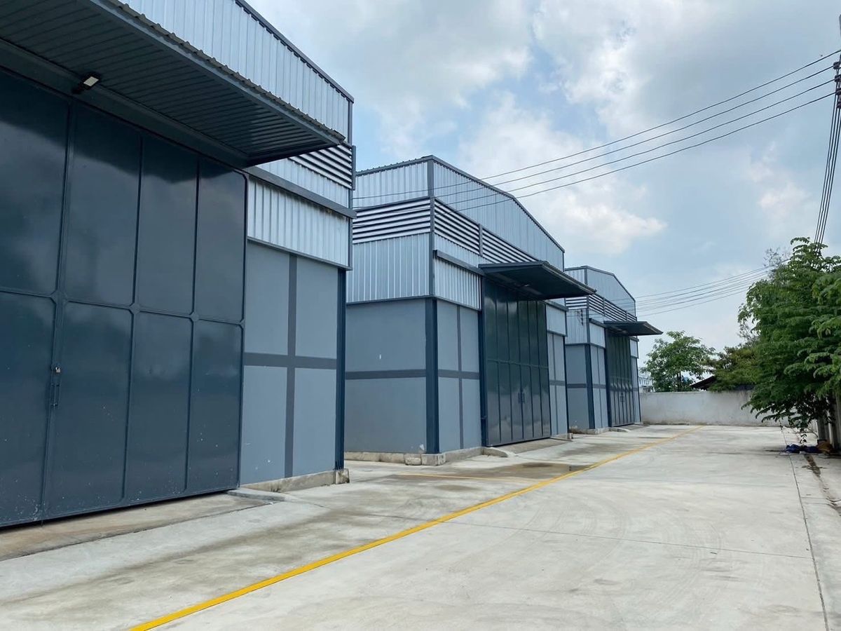 For RentWarehouseMin Buri, Romklao : For rent, Nong Chok warehouse, new 400 sqm.