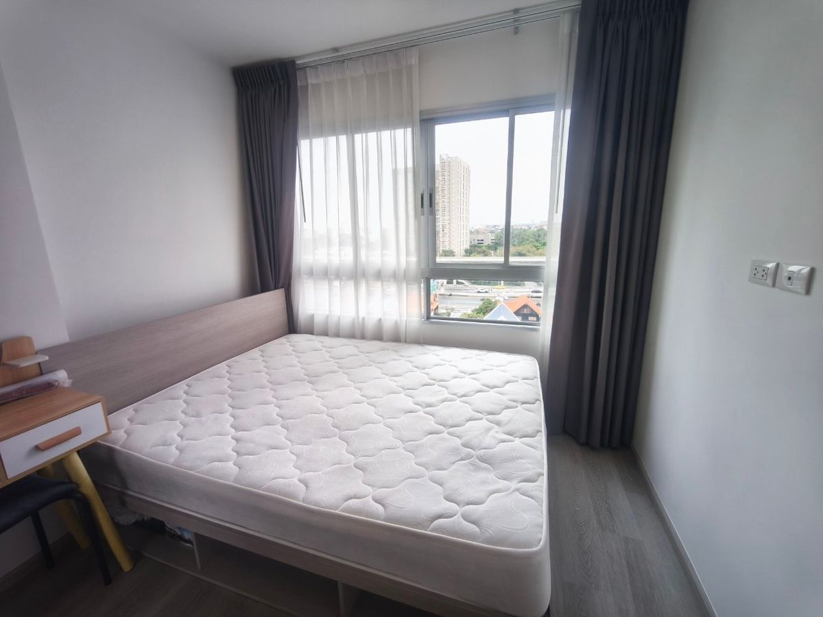 For RentCondoThaphra, Talat Phlu, Wutthakat : Condo for rent Ellio Sathorn -Wutthakat, 32 sq.m., 9th floor, Building B (with washing machines)