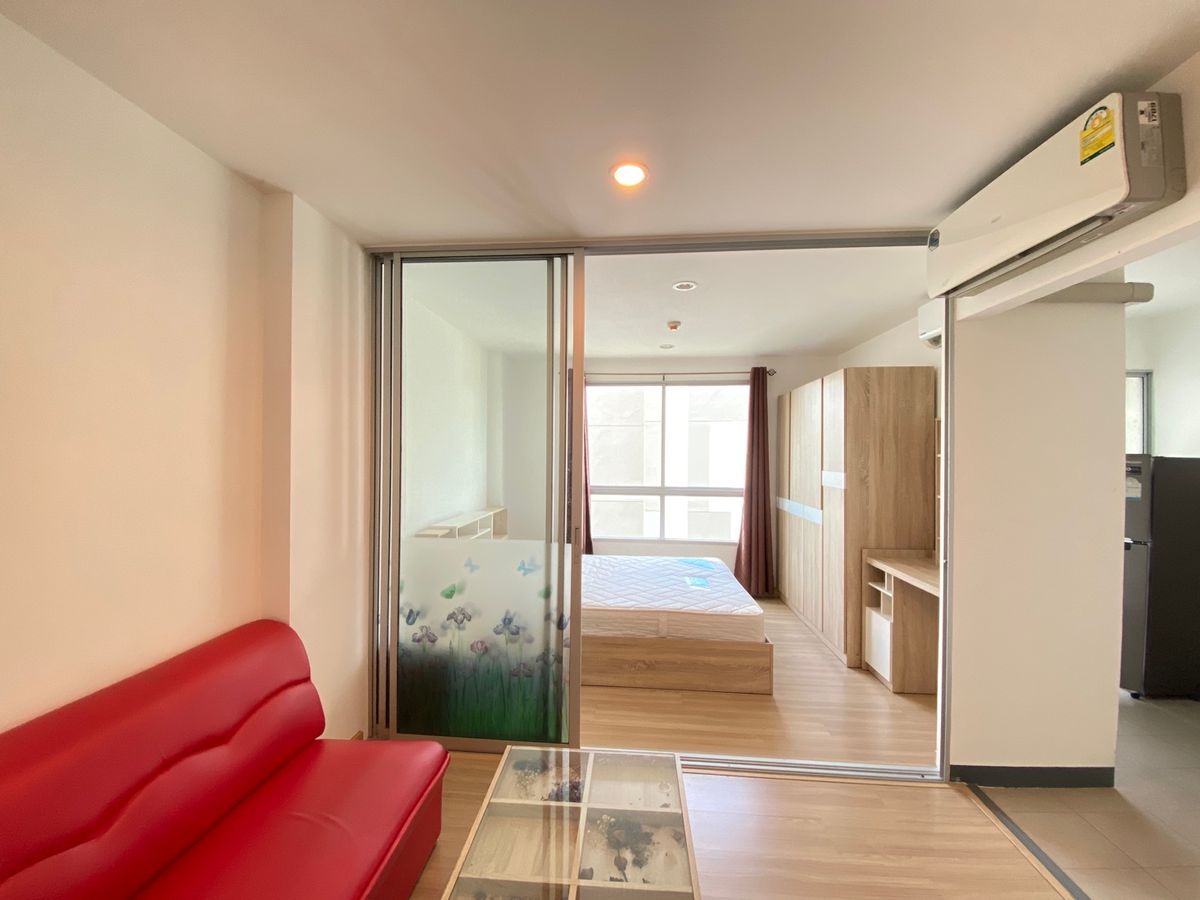 For RentCondoSeri Thai, Ramkhamhaeng Nida : Rent a condo, Nich ID, Seri Thai, Phase 1, ready to stay, good location, friendly price