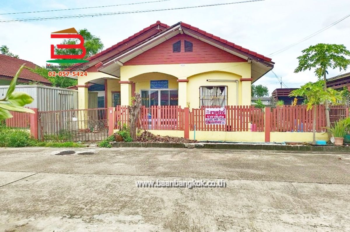 For SaleHousePathum Thani,Rangsit, Thammasat : 1 storey detached house, Ban Suan Thanaporn, Lam Luk Ka, Khlong 8, area 59.8 sq.w., Lam Luk Ka Road, Lam Luk Ka District, Pathum Thani