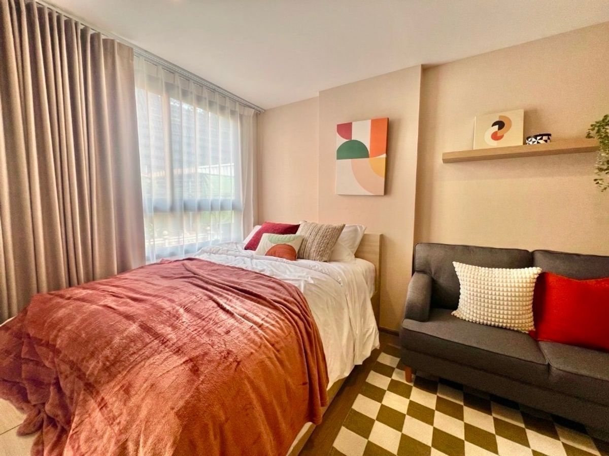 For SaleCondoSapankwai,Jatujak : 🔥𝐓𝐡𝐞 𝐌𝐮𝐯𝐞 𝐏𝐫𝐚𝐝𝐢𝐩𝐚𝐭🔥 1st hand room with transfer from the project Full furniture+electrical appliances ✨🌃 Make an appointment. Contact 📲 095-9299924 (K. Benz)